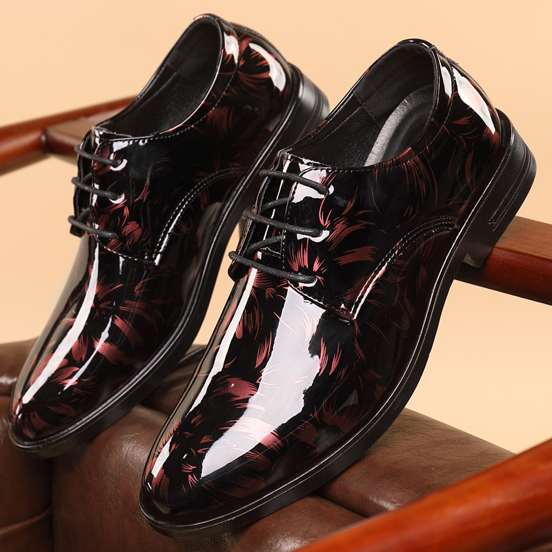 shiny black mens dress shoes Stacy Adams Shoes Gala Cap Toe Oxford Black Patent Size 8.5
