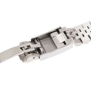 Bracelet Jubilee pour Rolex Datejust GMT II 116710, extrémités courbées solides, 20 mm 21 mm, bracelet de montre en <span class=keywords><strong>acier</strong></span> inoxydable Rlx, fermoir plié - Product Image 2