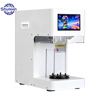 Machine de scellage pour canettes en aluminium et PET, idéale pour l'emballage de boissons et de café, machine de remplissage et de scellage de boîtes de conserve