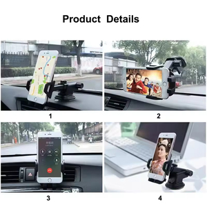 Portable 360 Sucker Car Phone Holder Universal Dashboard Mobile Cell Support Bracket Windshield Phone Holder - Product Image 6