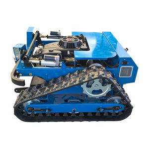 मजबूत ट्रैक लॉन मोवर उत्कृष्ट ढलान घास काटने की मशीन खेत के बगीचे और खरपतवार नियंत्रण के लिए - Product Image 6