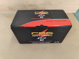 Batería híbrida de ácido de plomo sin mantenimiento de ciclo profundo AGM <span class=keywords><strong>92ah</strong></span> de <span class=keywords><strong>12V</strong></span> para vehículos automotrices sillas de ruedas eléctricas médicas 200ah - Product Image 5