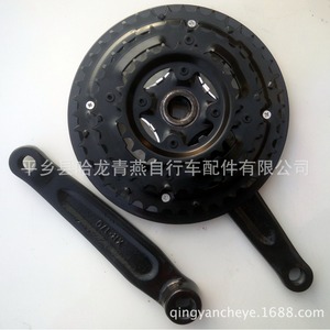 Mountain Bike Chainring Iron Crank 423424 Teeth 130mm Bcd Black <b>Small</b> Three Piece For Mountain Bikes - Product Image 3