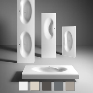 Baignoire autoportante rectangulaire en pierre artificielle avec fonction de massage, design écologique, adaptée aux appartements, garantie 1 an - Product Image 3