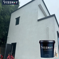 Peinture murale acrylique liquide Vissney effet pierre marbre pour murs extérieurs, décorative et commerciale, Foshan