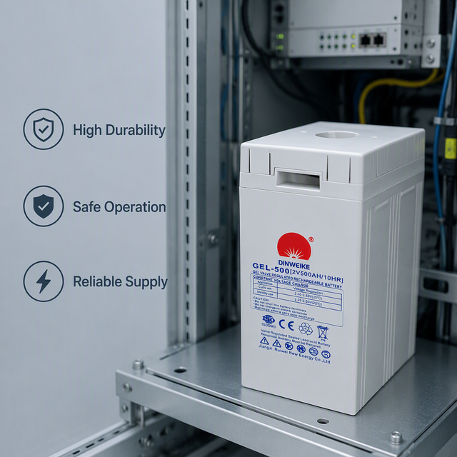 2V VRLA Gel Deep Cycle Lead Acid Battery 300/500/800/1000AH OEM Available for Solar Energy Storage & Off Grid Power System