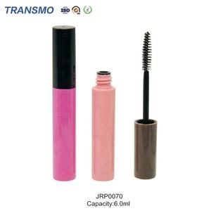 Flacon de mascara noir et rose 10 ml avec logo personnalisé, tube de gloss à lèvres rose vide, tube de mascara blanc avec applicateurs - Product Image 6