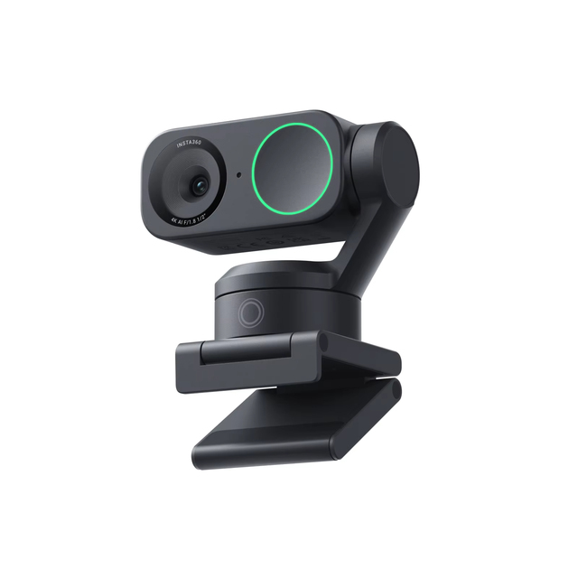 Insta360 Link 2/Link2c Professional 4K Webcam HDR Microphone 1/2\" AI Monitoring Gesture Control Noise Cancellation Compatible