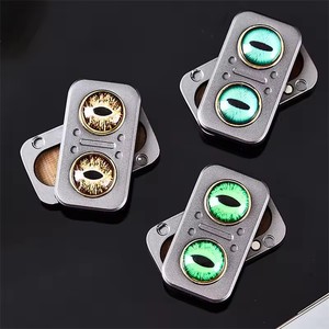 Exquisito Juguete Antiestrés con Forma de Búho, Spinner de Aleación de Zinc, Deslizador Personalizado para Aliviar el Estrés y la Relajación en la Oficina - Product Image 1