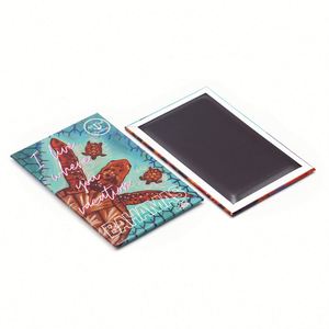 Tropical Souvenirs Photo Print High Quality Custom 3D Refrigerator Magnet Ornaments - Product Image 3