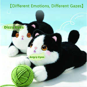 Soft Skin Friendly AI interactive <b>Cat</b> <b>plush</b> toy talking <b>plush</b> toys 60 languages voice chat <b>plush</b> for toddler - Product Image 3