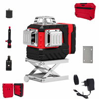 360 °   Niveau laser rotatif rechargeable haute précision 16L/12L pour activités intérieures et extérieures