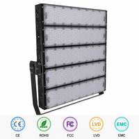 Projecteurs LED circulaires multi-modules 1000W 1200W à puce 5050 basse tension, lumière chaude 110V 240V pour le handball (vente en gros)