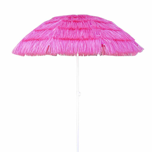 Couleurs spéciales parasol parapluie plage parapluie mobilier d'extérieur 3mm Parasol parapluies style hawaïen <span class=keywords><strong>paille</strong></span> mode chinois 2M - Product Image 1