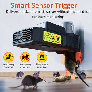 MK47自動マウストラップセンサー作動360ストライク60日バッテリー寿命タイプ-C急速充電屋内屋外げっ歯類制御 - Product Image 3