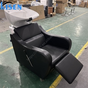 KISEN Équipement de Salon de Coiffure : Lit de Lavage Électrique Massant, Unité de Lavage des Cheveux, Mobilier de Salon, Fauteuil de Lavage avec Bac à Shampooing - Product Image 6