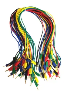 2mm Laterne Bananen stecker Kabel leitung Test kabel Kabel für Multimeter 5 Farben