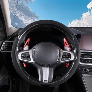 Housse de <span class=keywords><strong>volant</strong></span> personnalisée de luxe en fourrure et daim pour Volkswagen Golf 7 GTI Golf R MK7 VW Polo GTI <span class=keywords><strong>Scirocco</strong></span> 2015 2016 - Product Image 6