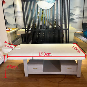 เตียงนวดไม้แบบพกพาสำหรับใช้ในร้านเสริมสวยโรงแรมเตียงนวดทำจากไม้ออกแบบแบบดั้งเดิมอเนกประสงค์สำหรับใบหน้า - Product Image 4