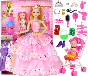 <span class=keywords><strong>Petite</strong></span> <span class=keywords><strong>poupée</strong></span> <span class=keywords><strong>princesse</strong></span> à bas prix, costume de mariage, ensemble de <span class=keywords><strong>poupée</strong></span>, accessoires - Product Image 5
