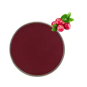 Hữu cơ giấy chứng nhận Cranberry bột/chiết xuất Cranberry nước trái cây