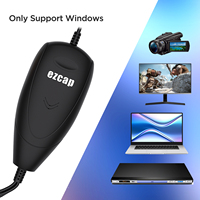 Ezcap172-tarjeta de captura de vídeo compuesta analógica, compatible con Windows, USB