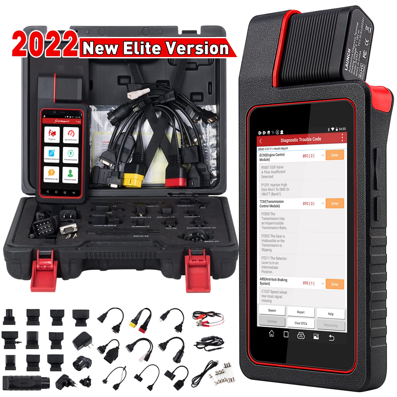 2023 השקת X431 Diagun V מקצועי OBD/OBD2 סורק מלא מערכת רכב סורק רכב אבחון כלי עבור האיחוד האירופי בריטניה גרסה