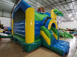 Thương mại khỉ <span class=keywords><strong>Inflatable</strong></span> Combo nhà Combo nhảy lâu đài <span class=keywords><strong>Inflatable</strong></span> bouncers cho trẻ em chơi các hoạt động - Product Image 4