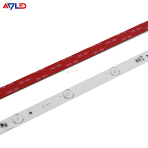 ป้ายโฆษณา LED บางเฉียบ 4 หลอด/ชิ้น แถบไฟ LED ขนาดเล็ก 3.2W 6500K DC24V ไฟแบ็คไลท์แบบเรืองแสงด้านหลัง IP20 แถบไฟ LED แบบเส้นตรง - Product Image 4