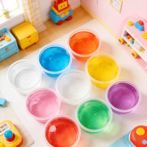 Brinquedo Educativo de Slime em Forma de Cubo, Brinquedos de Slime Populares para Crianças - Product Image 2