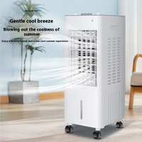 Ventilateur électrique portable avec ajout d'eau pour le refroidissement industriel commercial domestique petit climatiseur en plastique pour un usage domestique
