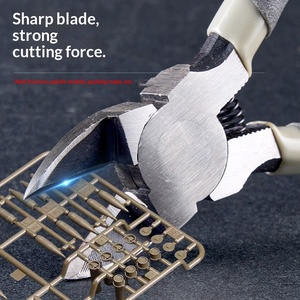 Alicates de corte diagonal de 6 pulgadas de grado industrial, alicates de corte manual de 8 pulgadas de alta dureza, modelo electrónico delgado - Product Image 2