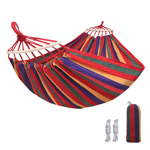 Hamac double épais le plus vendu pour le <span class=keywords><strong>camping</strong></span>, l'exploration et le tourisme, exclusivement pour les marchands étrangers - Product Image 1