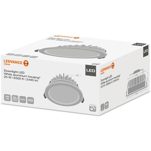 LEDVANCE 25W Faretto Faretto LED Ip20 cornicione Bianca 6500K cromato incasso stile per soggiorno caldo bianco 4000K 220V - Product Image 3