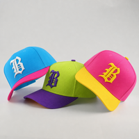 Casquette de baseball en coton à marque privée avec broderie de logo personnalisé pour le développement de casquettes B2B