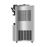 Mesin Pembuat Es Krim Lunak Komersial Baru Terlaris, Produktivitas Tinggi, 220V50HZ, Steker Australia, Garansi Motor 2 Tahun