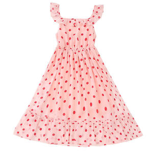 ผู้จัดจำหน่ายชุดเดรสเด็กผู้หญิงสำหรับงานปาร์ตี้ ลายจุด แต่งลูกไม้ สไตล์เจ้าหญิง สำหรับฤดูร้อน จากประเทศจีน - Product Image 1