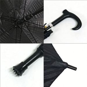 Parapluie de golf personnalisé en promotion, cadeau d'affaires, impression de logo publicitaire, parapluie droit coupe-vent et imperméable pour la pluie - Product Image 4