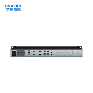 Mini Servidor de <span class=keywords><strong>PC</strong></span> Industrial Montado en <span class=keywords><strong>Rack</strong></span> HVAEIPC 1U 6th/12th Core I7 Dual LAN PCI ranura de expansión nuevo Ubuntu Host para CCTV Stock - Product Image 2