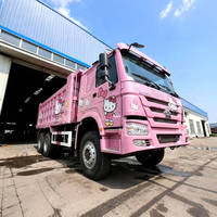 Подержанный грузовик Sinotruk Howo 371 л.с. с двигателем Weichai, коробкой передач FAST HW19710, 6x4, 12 колес, дизель Евро-3, механическая КПП, леворульный, тяжелый грузовик 40-60 тонн