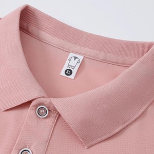 Vente en gros de t-shirts et polos en coton et soie pour hommes avec logo personnalisé, polos de golf pour hommes avec logo personnalisé, haute qualité - Product Image 3