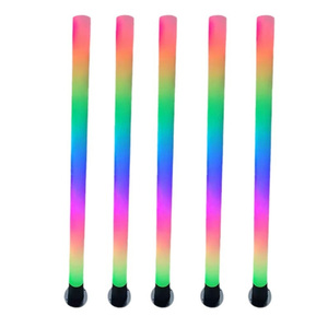 <span class=keywords><strong>Colonne</strong></span> lumineuse à flux de couleur dynamique RVB 16 couleurs étanche IP65 pour paysage, place, jardin, projet extérieur, éclairage paysager - Product Image 6