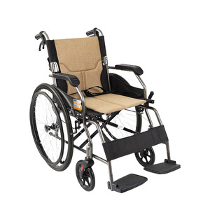 Silla de Ruedas Manual Foshan Oriental FS869L de Aleación de Aluminio Ligera y Plegable - Product Image 1