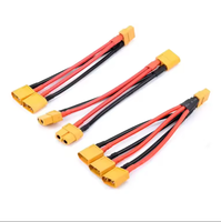 Konektor Baterai Amass Electronics Custom XT30 XT60 XT90 TUV untuk Opsi Molex/JST/JAE Kabel Harness Pin yang Dapat Disesuaikan