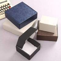 Boîtes d'emballage de luxe avec laminage mat et logo en feuille d'or, boîtes d'expédition personnalisées, boîte d'emballage imprimée recto verso pour cadeau