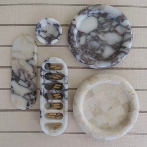 Pastillero de Mármol Calacatta <span class=keywords><strong>Viola</strong></span> Hecho a Mano - Product Image 6