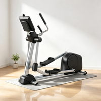 Bicicleta Elíptica Magnética Comercial Silenciosa de Bajo Impacto, Equipo de Cardio de Acero Resistente para Gimnasio y Hotel, Venta al por Mayor con Certificación CE ISO