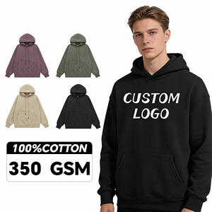 เสื้อฮู้ดดี้ผ้าฝ้ายถักคุณภาพสูง 100% สำหรับฤดูใบไม้ร่วง ทรงปกติ ใส่ได้ทั้งชายและหญิง กันลม มีกระเป๋า พิมพ์ลาย ปักลาย ปรับแต่งได้ตามต้องการ ODM - Product Image 1