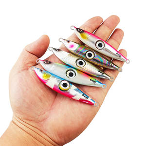 60g Peixe Luz Água salgada LED Metal Jig Isca De Pesca Lento Passo Lento Jigging Artificial Hard Lure Casting Lead Metal led jig - Product Image 6