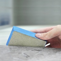 PMS 55x90mm polissage tampon abrasif béton verre pierre granit marbre diamant polissage à la main bloc de ponçage